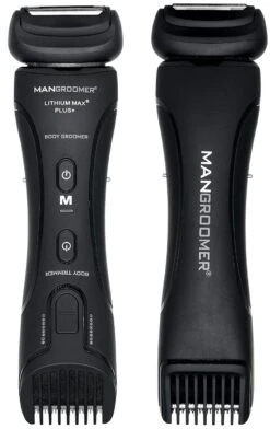 MANGROOMER Lithium Max Plus Body Groomer, Ball Groomer, Body Trimmer, Electric Groin Hair Trimmer With Free Bonus Foil Included | BigEasyMart.com