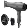 NITION Ceramic Hair Dryer With Diffuser,Comb & Nozzle Attachments, Cool Shot Button,Black | BigEasyMart.com