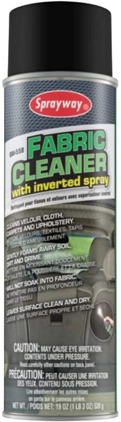 Sprayway SW558 Fabric Cleaner With Inverted Spray, 19 Oz | BigEasyMart.com