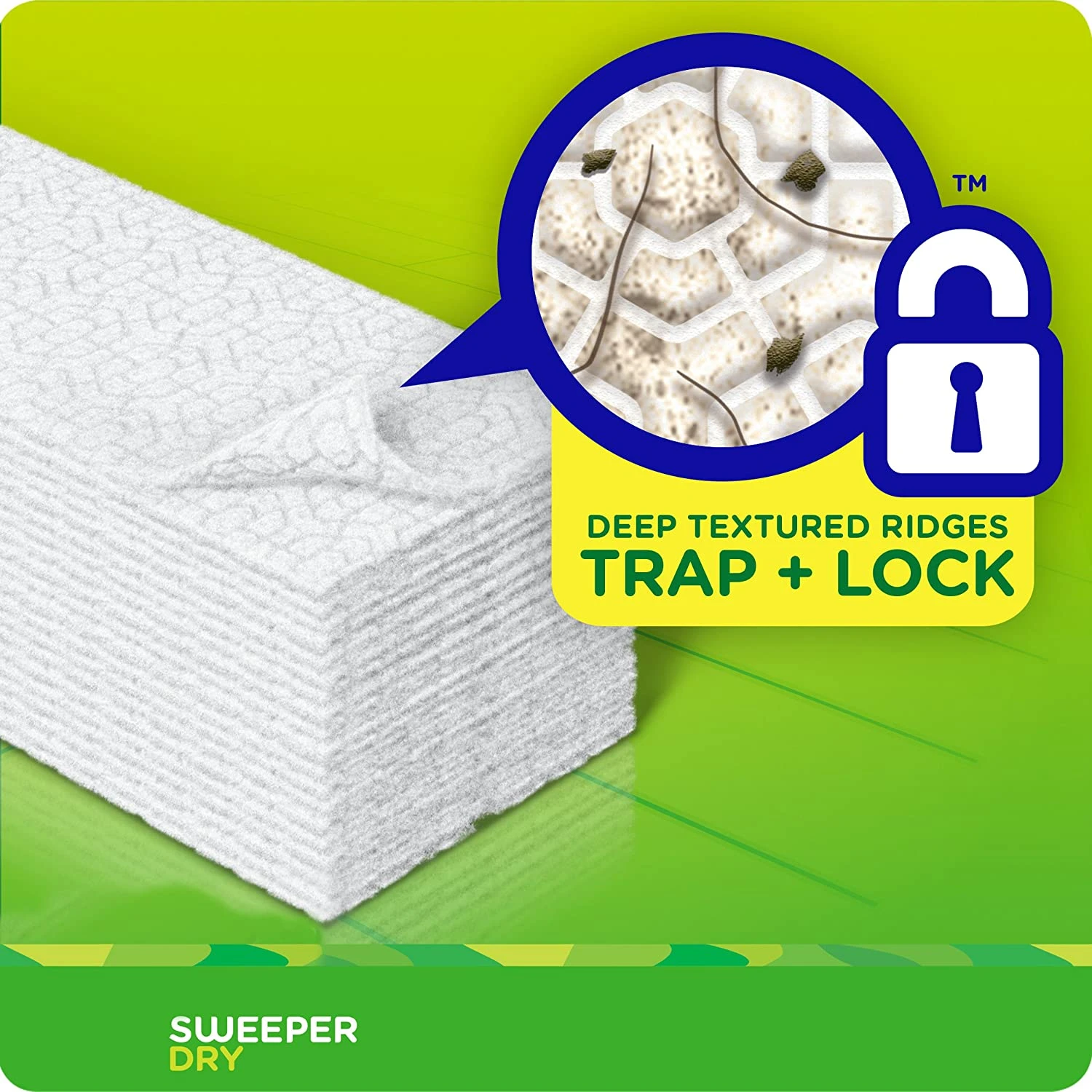 Swiffer Sweeper Dry Mop Refills For Floor Mopping Cleaning - Image 4