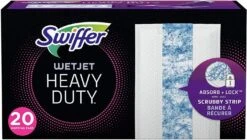 Swiffer WetJet Heavy Duty Mopping Pad Refill, 20 Count.