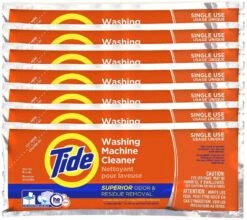 Tide Washing Machine Cleaner, 7-Count Single Use | BigEasyMart.com