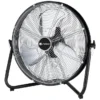 Utilitech 20-in 3-Speed Indoor Black Floor Fan | BigEasyMart.com