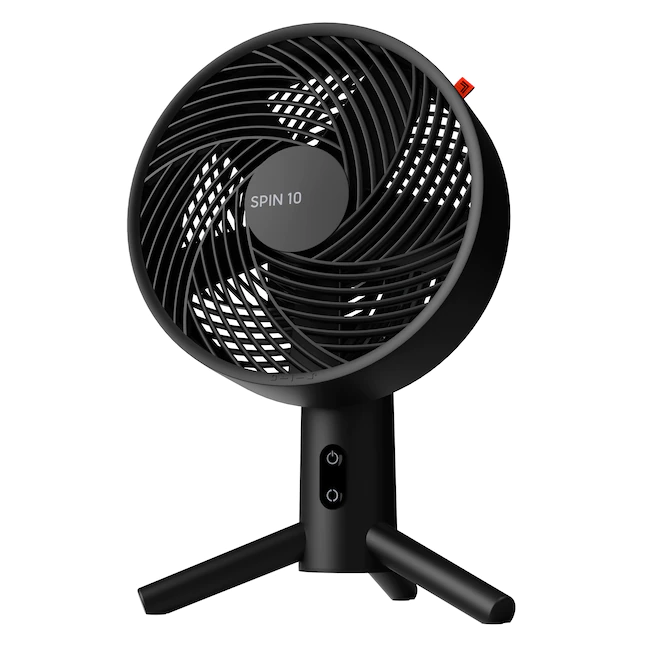 Vornado 9.8-in 3-Speed Indoor Black Oscillating Desk Fan | BigEasyMart.com