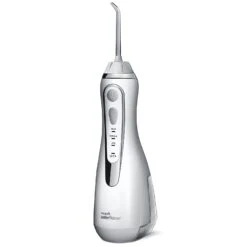 Waterpik Cordless Advanced Water Flosser For Teeth, Gums, Braces, Dental Care With Travel Bag And 4 Tips, ADA Accepted, Rechargeable, Portable, And Waterproof, White WP-560 | BigEasyMart.com