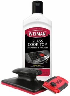 Weiman Cooktop And Stove Top Cleaner Kit - Top Cleaning Tool