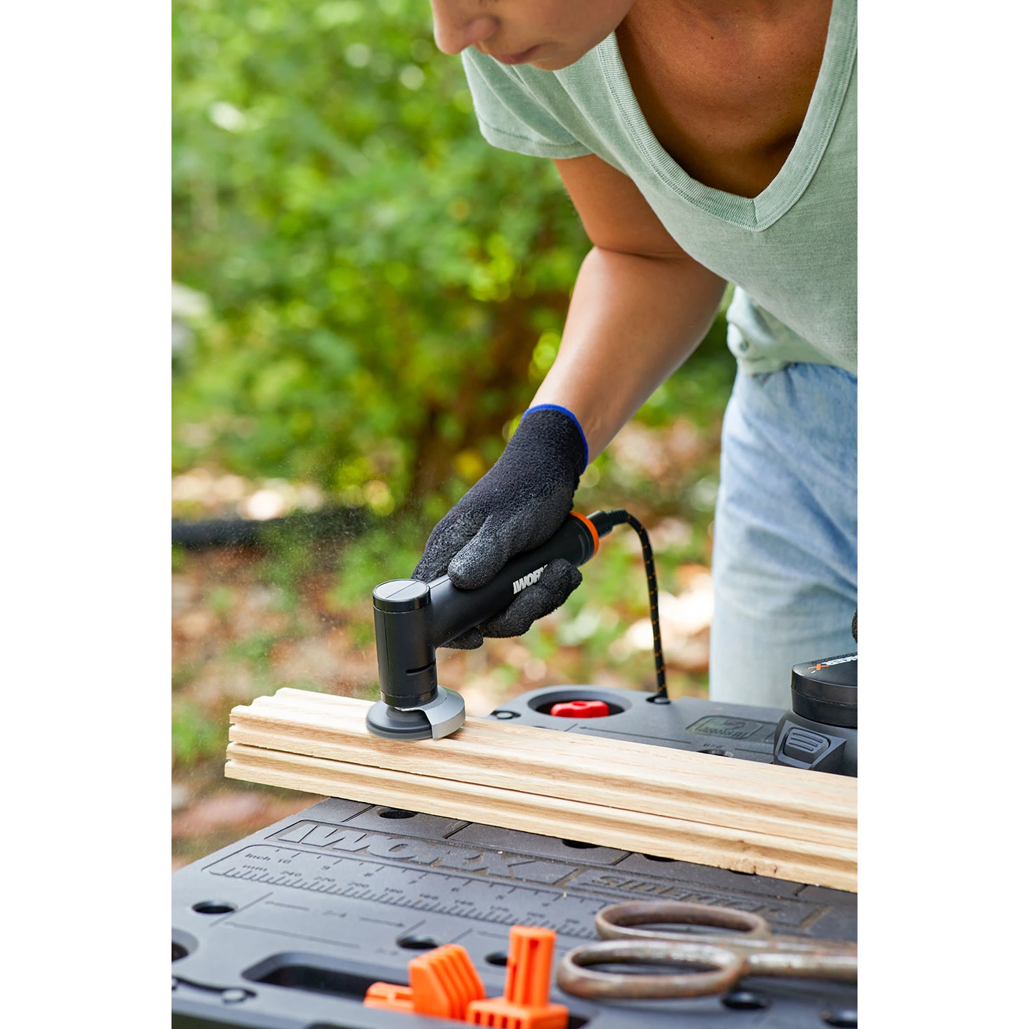 Worx MAKERX Brushless Angle Grinder - Tool Only | BigEasyMart.com - Image 3