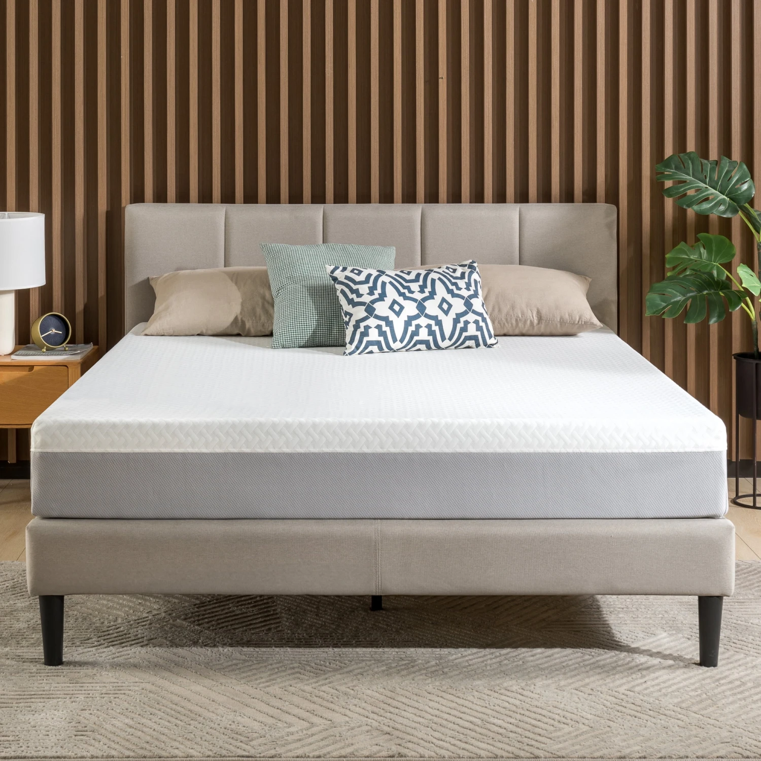 Zinus 8" Cooling Airflow Hybrid Mattress In A Box, Adult, Full | BigEasyMart.com