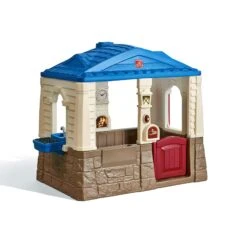 Step2 Neat & Tidy Cottage Outdoor Playhouse For Kids | BigEasyMart.com