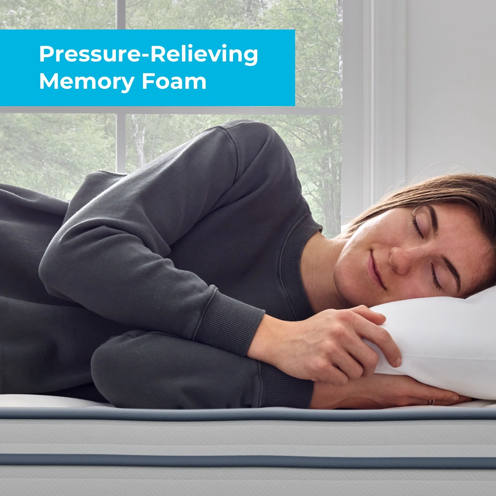 Linenspa Dreamer 8" Hybrid Mattress, Full | BigEasyMart.com - Image 2