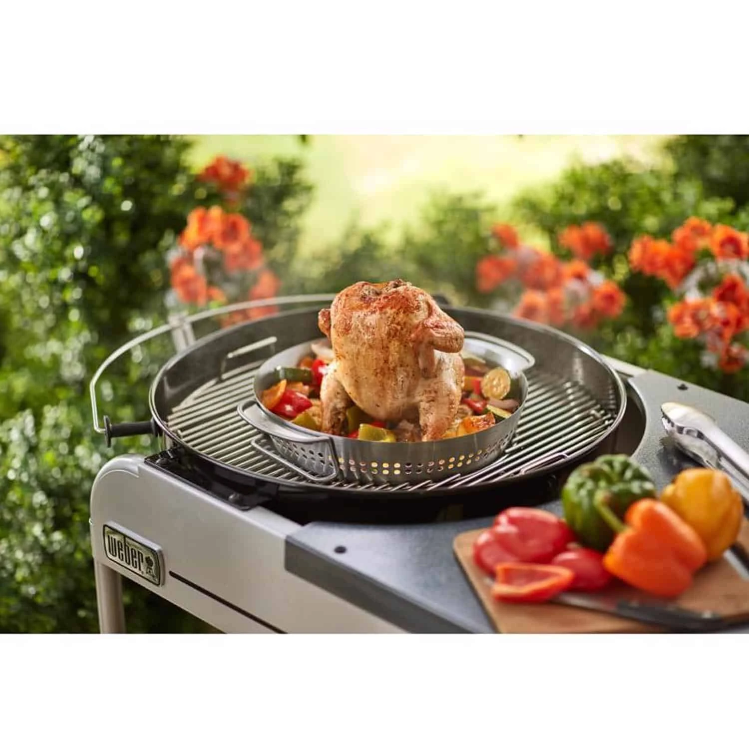 Weber Gourmet BBQ System Hinged Grill Grate 21.5 In. 21.5 In. L X 21.5 In. W | BigEasyMart.com - Image 4