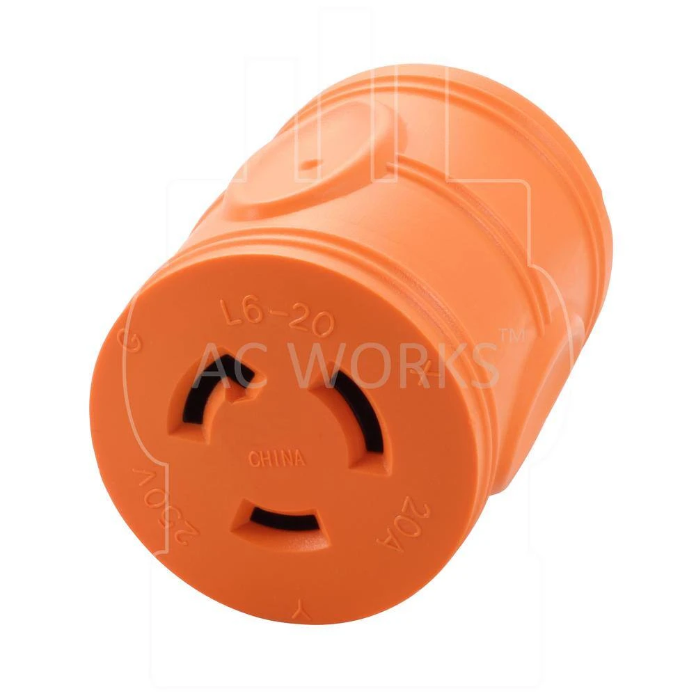 AC WORKS ADL1430L620 Locking Adapter NEMA L14-30P 30Amp 125/250Volt 4Prong | BigEasyMart.com - Image 4