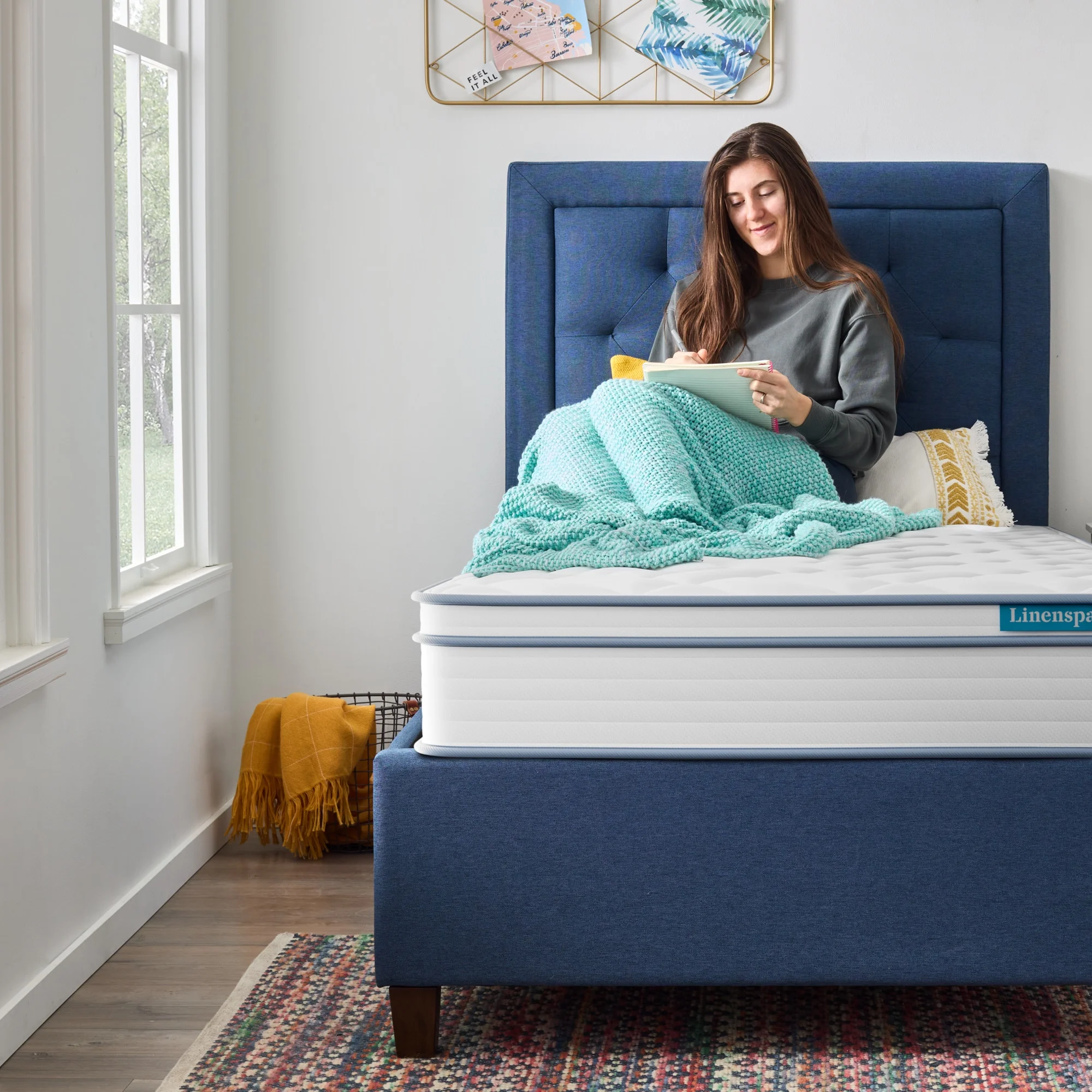 Linenspa Dreamer 8" Hybrid Mattress, Full | BigEasyMart.com - Image 6