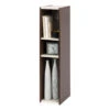 Akridge Slim Space Saving Shelving Unit | BigEasyMart.com