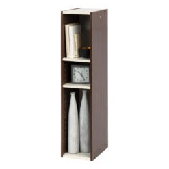 Akridge Slim Space Saving Shelving Unit | BigEasyMart.com