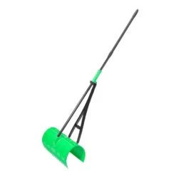 Amazing Rake RK-31010 17 In. 3-in-1 Lime Green Ergonomic Pickup Rake With Telescopic Rubber Grip Steel Handle | BigEasyMart.com