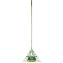 Ames 2915600 54 In. Wood Handle 22-Tine Steel Leaf Rake | BigEasyMart.com