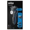 Braun Series 5 5020s Electric Shaver With Beard Trimmer For Men, Wet & Dry, Rechargeable, Blue | BigEasyMart.com