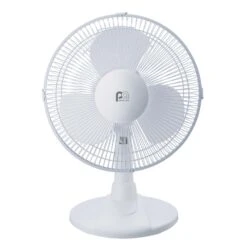 Perfect Aire 18.5 In. H X 12 In. D 3 Speed Oscillating Table Fan | BigEasyMart.com