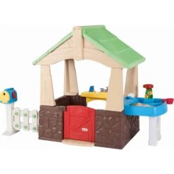 Little Tikes Deluxe Home And Garden Playhouse Indoor Outdoor Toy Toddlers | BigEasyMart.com