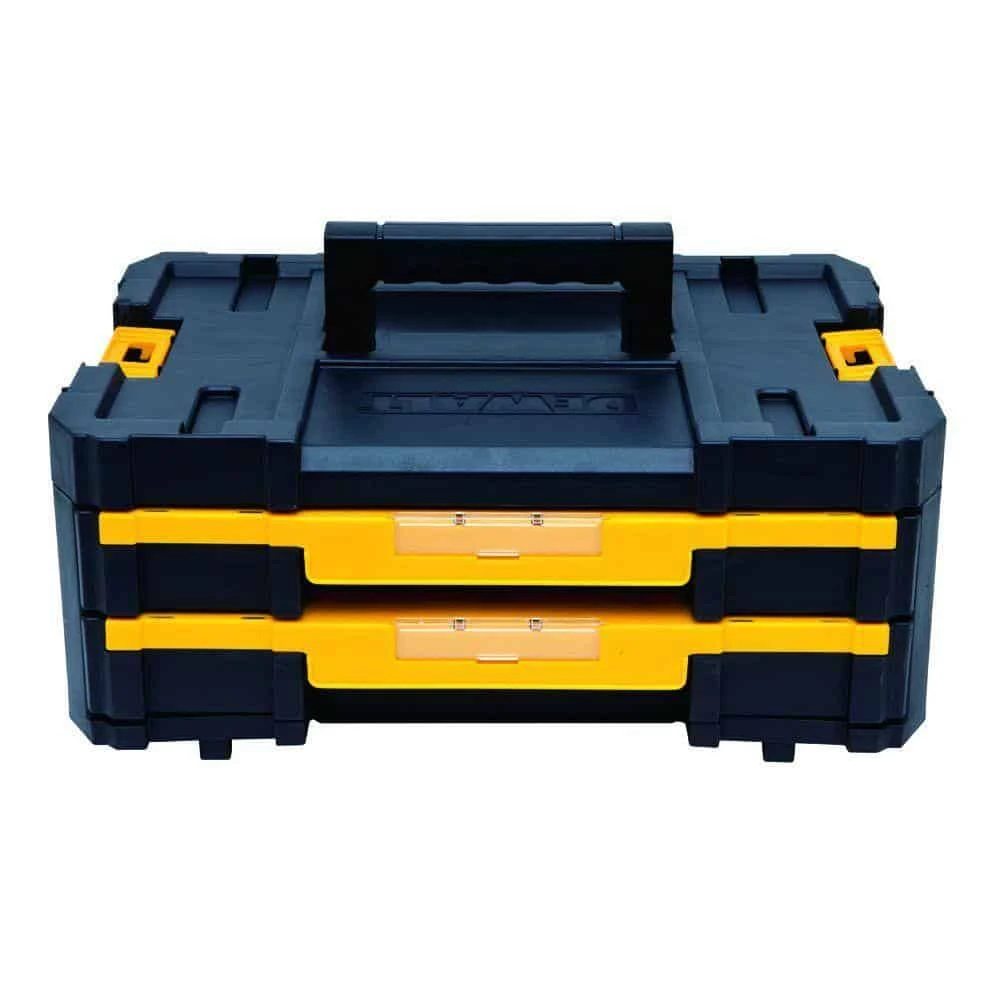 DEWALT TSTAK Tool Storage Organizer With Double Drawers, Holds Up To 16.5 Lbs. (DWST17804) | BigEasyMart.com