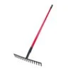 Bully Tools 92301 14-Tine Level Head Rake With 66 In. Fiberglass Handle | BigEasyMart.com