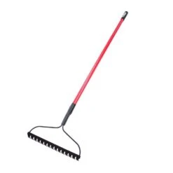 Bully Tools 92309 16 In. Bow Rake With 58 In. Fiberglass Handle | BigEasyMart.com
