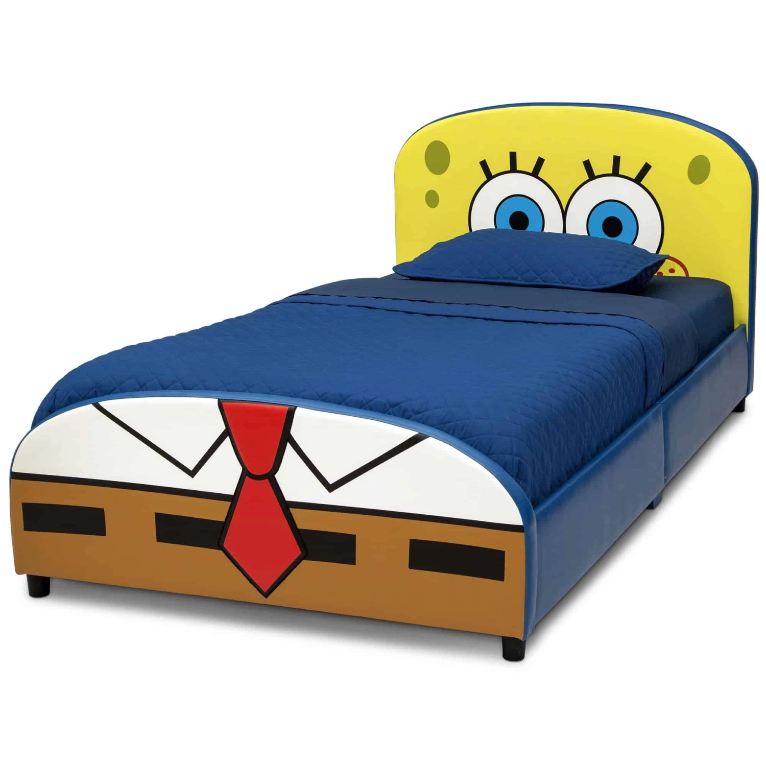 Nickelodeon SpongeBob SquarePants Upholstered Twin Bed By Delta Children | BigEasyMart.com - Image 4