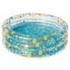 59x21in Inflatable Swimming Pool Blow Up Family Pool For 3 Kids Foldable Swim Ball Pool Center | BigEasyMart.com