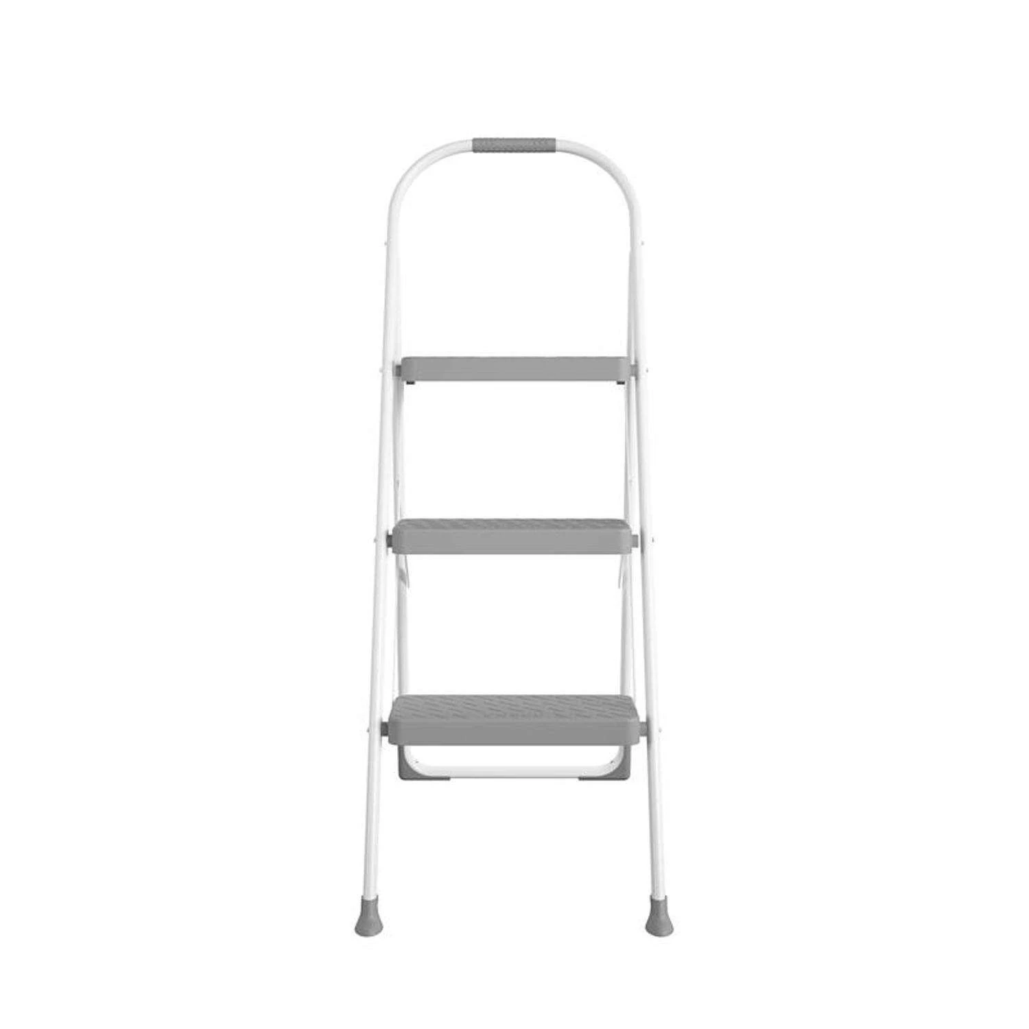 Cosco 47.6 In. H X 16.81 In. W X 2.91 In. D 225 Lb. Capacity 3 Step Steel Folding Step Stool | BigEasyMart.com - Image 6