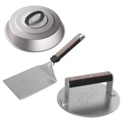 Blackstone Stainless Steel Grill Burger Kit 3 Pc | BigEasyMart.com