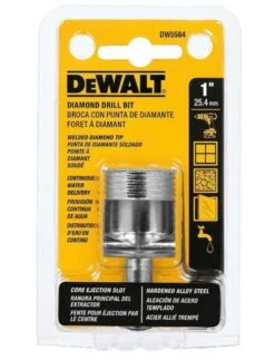 DeWalt 1 In X 2-1/4 In Diamond Tipped Tile Drill Bit | BigEasyMart.com
