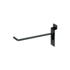 Econoco EBL/H6 6 In. Black Deluxe Hook For Slatwall (Pack Of 96) | BigEasyMart.com