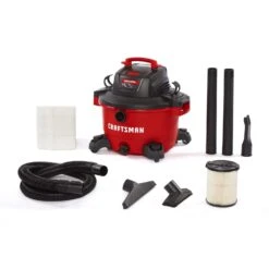 Craftsman 12 Gal Corded Wet/Dry Vacuum 10.5 Amps 120 V 6 HP | BigEasyMart.com