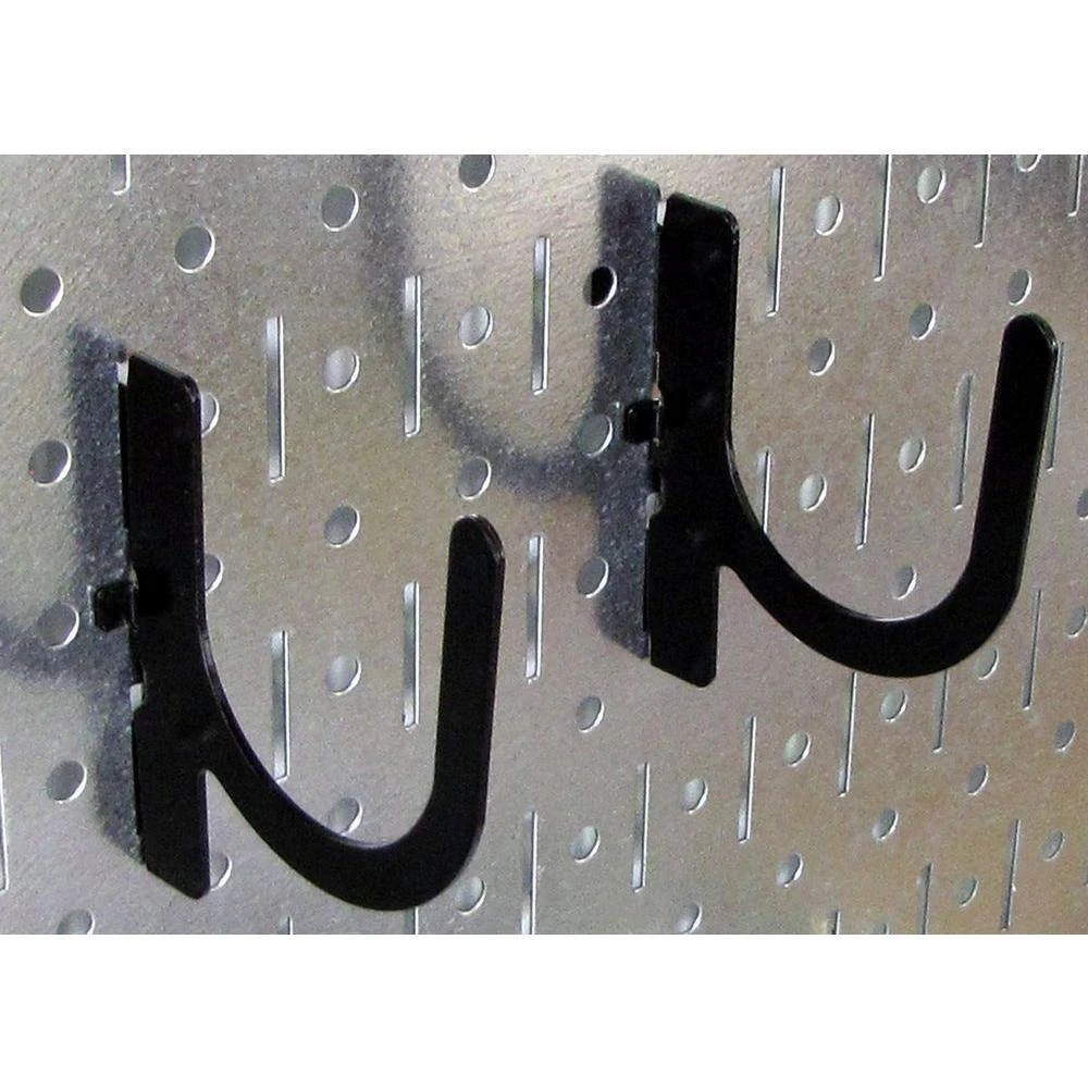 Wall Control 30BAS300GVB 32 In. X 48 In. Shiny Metallic Galvanized Steel Pegboard | BigEasyMart.com - Image 6