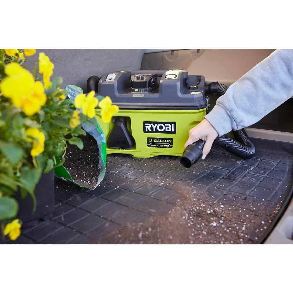 RYOBI PCL734B ONE+ 18V LINK Cordless 3 Gal. Wet/Dry Vacuum (Tool Only) | BigEasyMart.com - Image 9