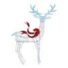 Home Accents Holiday 21GM11814 6 Ft. Iridescent Ribbon Reindeer Holiday Yard Decoration | BigEasyMart.com