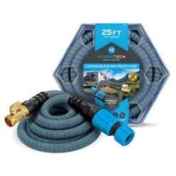 Hydrotech 8988C4 5/8 In. Dia X 25 Ft. Burst Proof Expandable Garden Water Hose | BigEasyMart.com