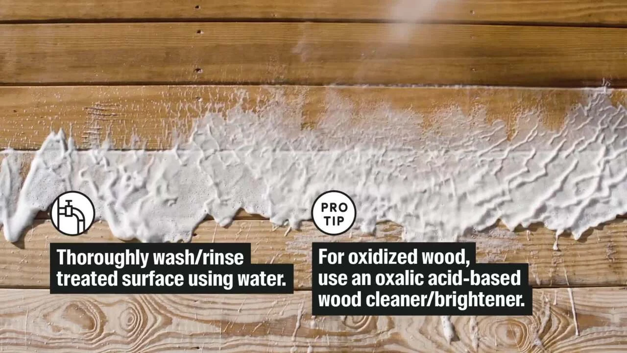 Olympic OLY939-01 Maximum 1 Gal. Storm Gray Semi-Transparent Exterior Stain And Sealant In One Low VOC | BigEasyMart.com - Image 3