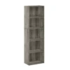 Furinno Luder Bookcase / Bookshelf / Storage Shelves, 5-Tier, French Oak | BigEasyMart.com