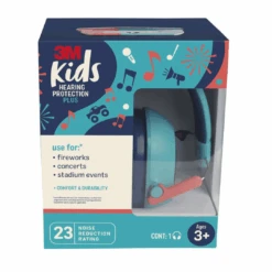 3M 23 DB Kids Ear Muffs Teal 1 Pk | BigEasyMart.com