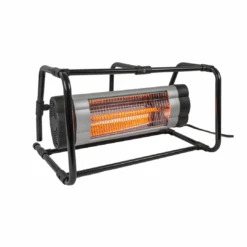 AZ Patio Heaters 120-Volt Black Carbon Fiber Electric Patio Heater | BigEasyMart.com