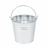 American Metalcraft Natural Galvanized Steel Pail, 1.16-Gallon, 8", Silver