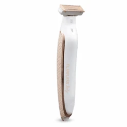 Finishing Touch Flawless Body Rechargeable Ladies Shaver And Trimmer, White/Rose Gold | BigEasyMart.com