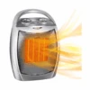 GiveBest Portable Electric Space Heater With Thermostat, 1500W/750W Safe And Quiet Ceramic Heater Fan, Silver | BigEasyMart.com