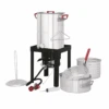 CreoleFeast TFS3010 Propane 30 Qt. Turkey And 10 Qt. Fish Fryer Boiler Steamer Set | BigEasyMart.com