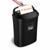 Paper Shredder,VidaTeco 14-Sheet Cross-Cut Shredder ,6.6-Gallon Basket (ETL) | BigEasyMart.com