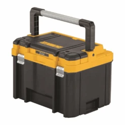 DEWALT TSTAK Tool Box, Extra Large Design, Fixed Divider For Tool Organization, Water And Debris Resistant (DWST17814),Black | BigEasyMart.com
