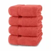 Utopia Towels 4 Pack Premium Bath Towels Set, 27 X 54 Inches, Coral | BigEasyMart.com
