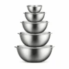 FineDine Stainless Steel Mixing Bowls (Set Of 5) Stainless Steel Mixing Bowl Set | BigEasyMart.com